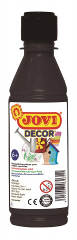 JOVIDECOR víceúčelová barva 250ml černá